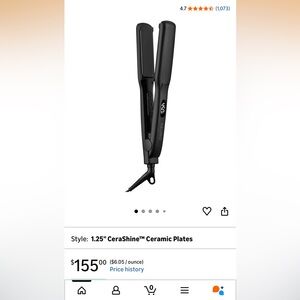 Paul Mitchell Black Neuro Smooth Flat Iron